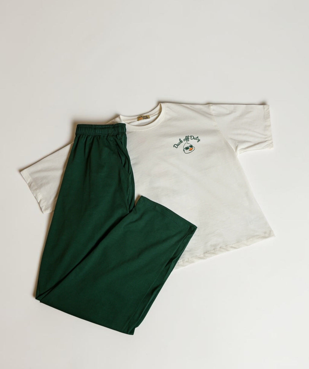 Duck off Duty Cropped Set (pants)