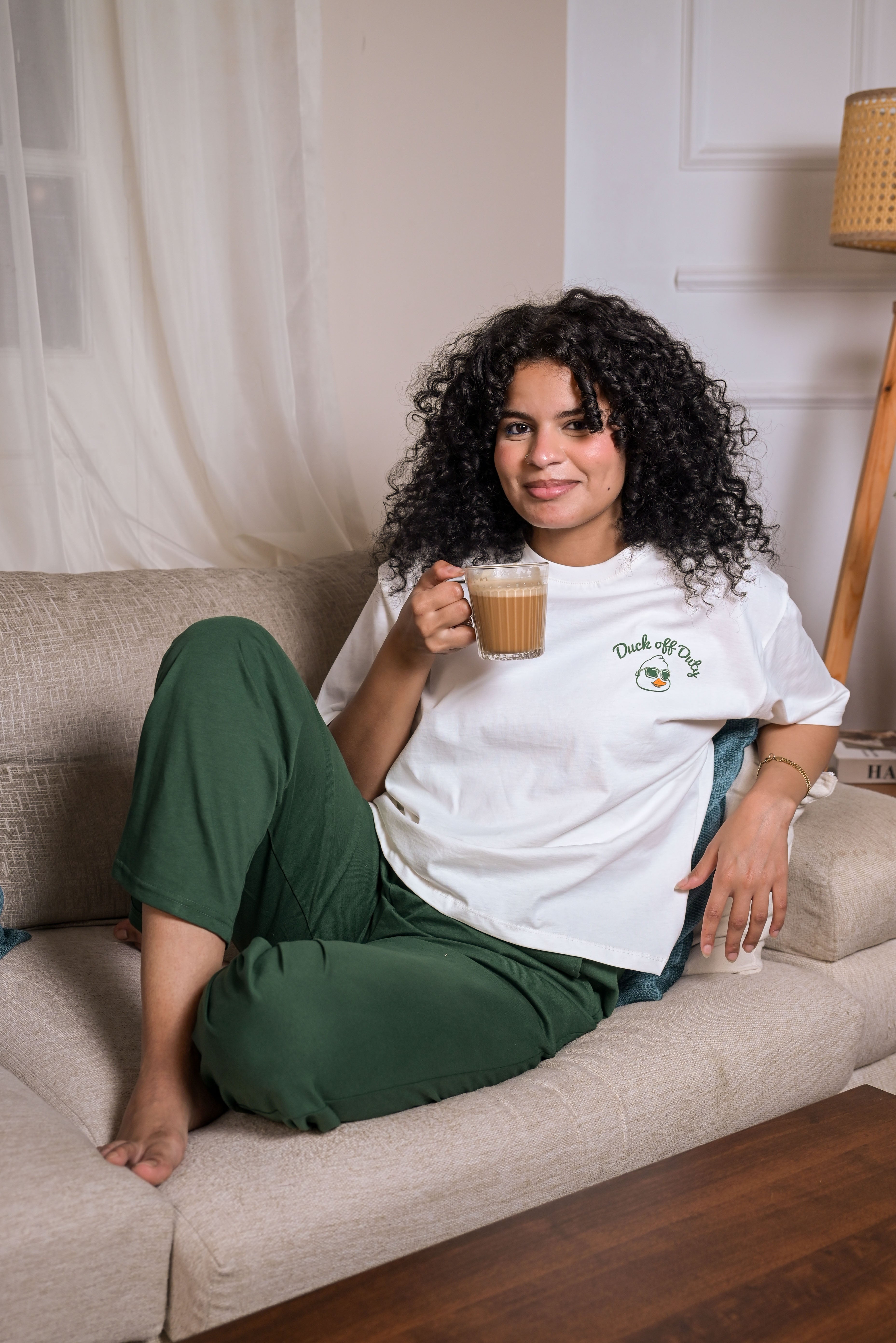 Duck off Duty Cropped Set (pants)