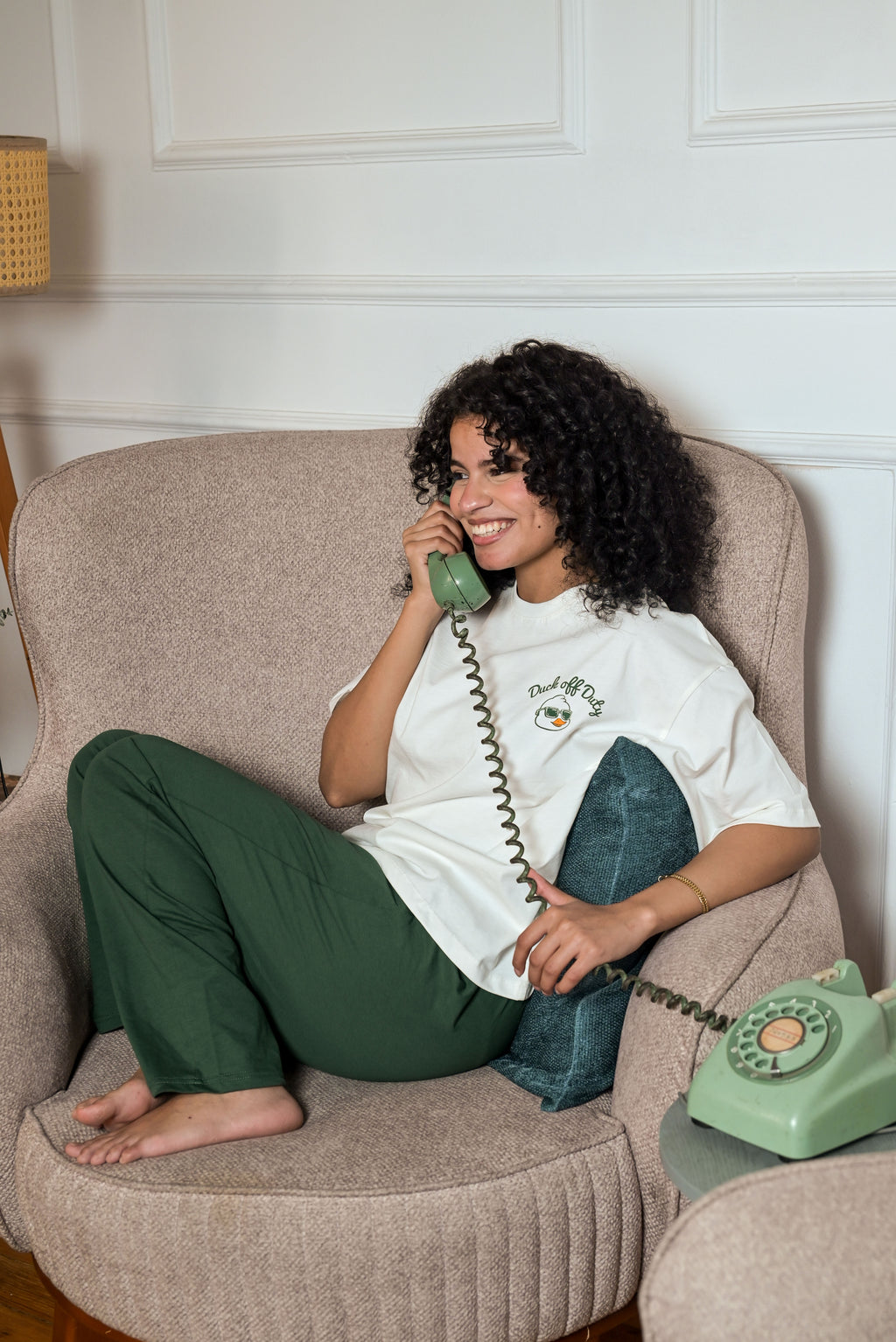 Duck off Duty Cropped Set (pants)